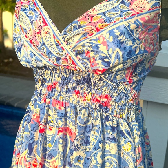 SILK DRESS EUC MADE IN ITALY - Picture 1 of 7